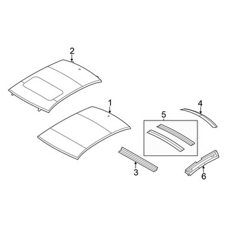 Chrysler OE - Roof & Components (Sedan)