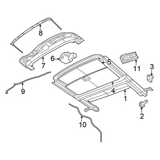 Chrysler OE - Roof - Sunroof (Sedan)