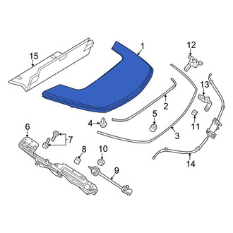Chrysler OE - Convertible Top Stowage Compartment Lid
