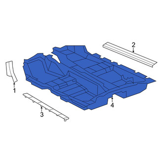 Chrysler OE - Floor Carpet