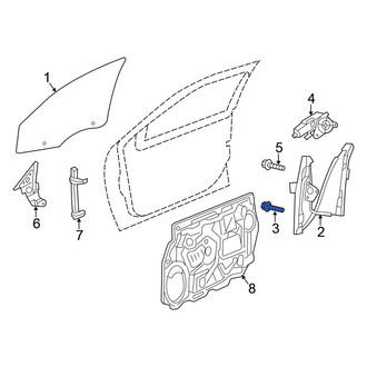 Chrysler OE - Front Window Regulator Screw
