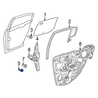 Chrysler OE - Window Regulator Screw
