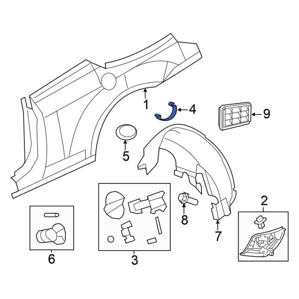 Fuel Door Spring