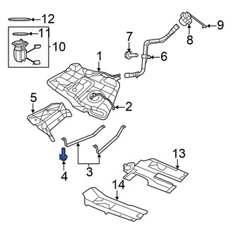Chrysler OE - Suspension Stabilizer Bar Bracket Bolt