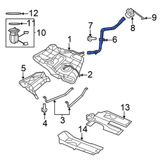 Chrysler OE - Fuel Tank Filler Neck