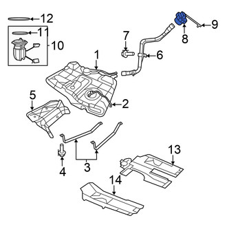Chrysler OE - Fuel Tank Cap