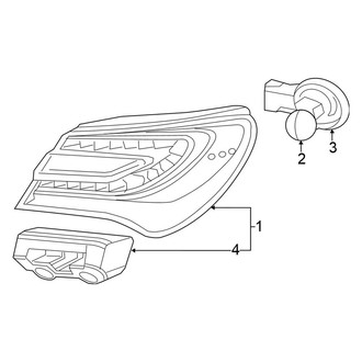Chrysler OE - Rear Lamps - Tail Lamps