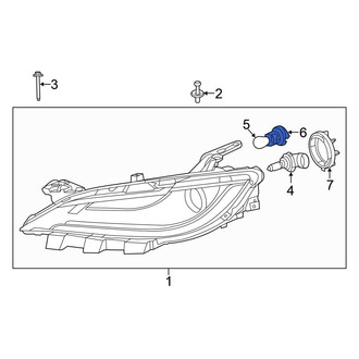 Chrysler OE - Front Turn Signal Light Socket