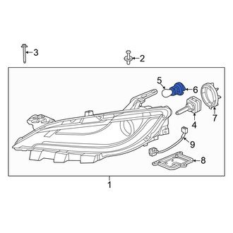 Chrysler OE - Front Turn Signal Light Socket