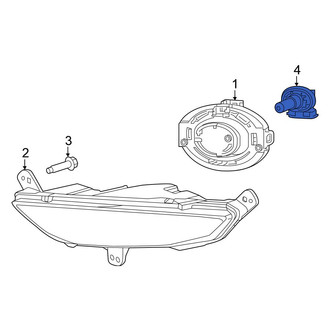 Chrysler OE - Fog Light Bulb