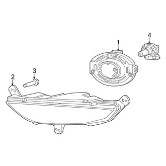Chrysler OE - Front Lamps - Fog Lamps