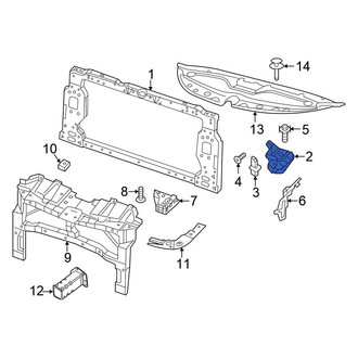 Chrysler OE - Upper Radiator Support Bracket
