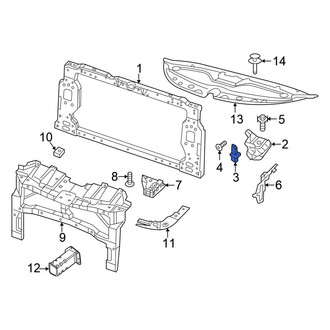 Chrysler OE - Upper Radiator Support Bracket