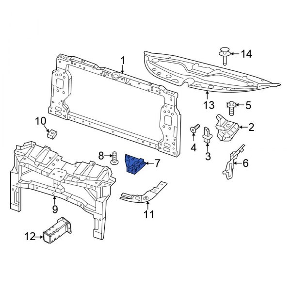 Radiator Support Bracket