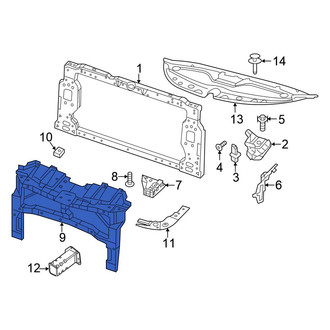 Chrysler OE - Radiator Support Bracket