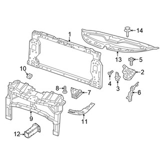 Chrysler OE - Radiator Support