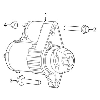 Chrysler OE - Electrical - Starter (2.4L)