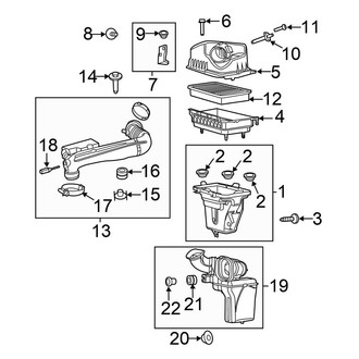 Chrysler OE - Engine - Air Intake (2.4L)