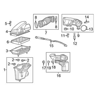 Chrysler OE - Engine - Air Intake (Flex)