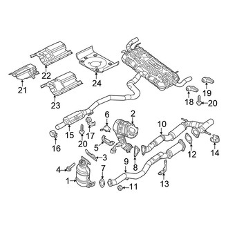 Chrysler OE - Exhaust System - Exhaust Components