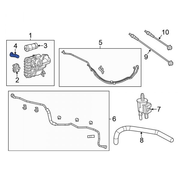 Evaporative Emissions System Lines