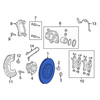 Chrysler OE - Front Disc Brake Rotor