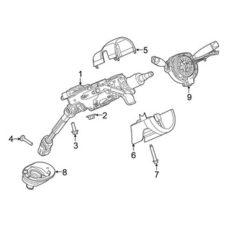 Chrysler OE - Steering Column Components