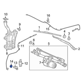 Chrysler OE - Washer Fluid Level Sensor Seal