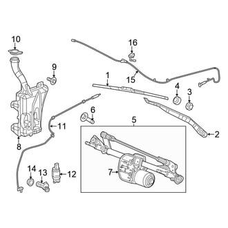 Chrysler OE - Windshield - Wiper & Washer Components