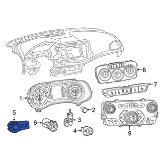 Chrysler OE - Headlight Switch