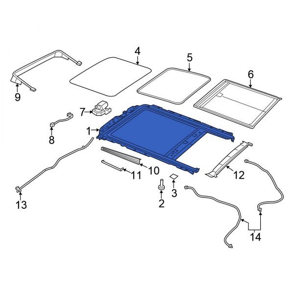 Sunroof Frame