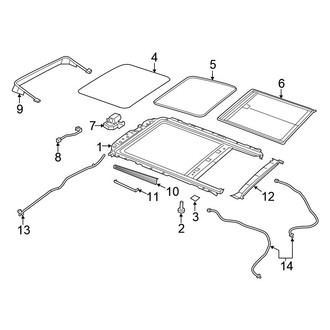 Chrysler OE - Roof - Sunroof (W/O Panoramic)