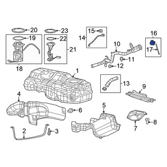 Chrysler OE - Fuel Tank Cap