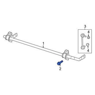 Chrysler OE - Suspension Stabilizer Bar Bracket Bolt