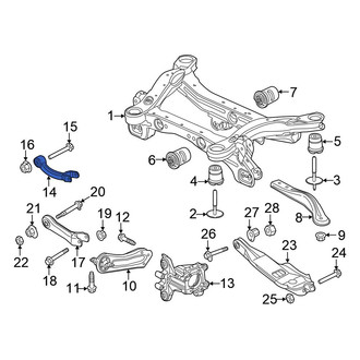Chrysler OE - Rear Upper Suspension Control Arm