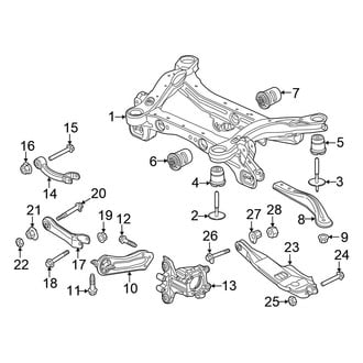Chrysler OE - Rear Suspension - Suspension Components (AWD)