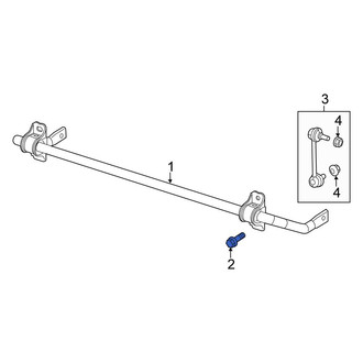 Chrysler OE - Suspension Stabilizer Bar Bracket Bolt