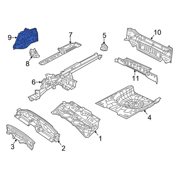 Wheel Housing Side Panel