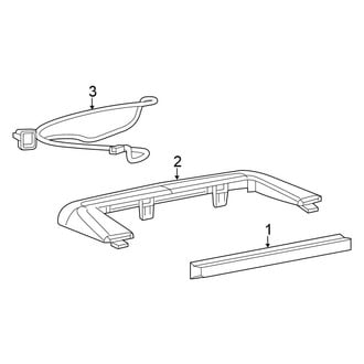 Chrysler OE - Rear Lamps - High Mount Lamps