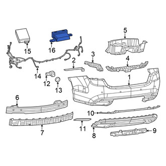 Chrysler OE - Parking Aid Control Module