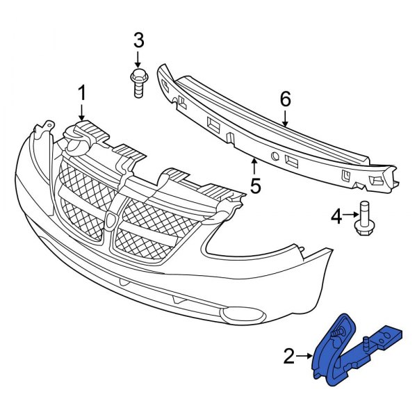 Bumper Cover Bracket