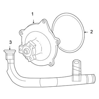 Chrysler OE - Cooling - Water Pump (3.3L)