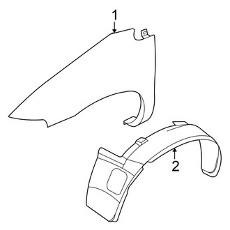 Chrysler OE - Fender & Components