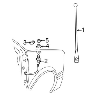 Chrysler OE - Electrical - Antenna