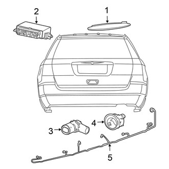 Chrysler OE - Electrical Components (Reverse Assist System)
