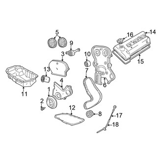 Chrysler OE - Engine / Transaxle - Engine Parts (2.4L)