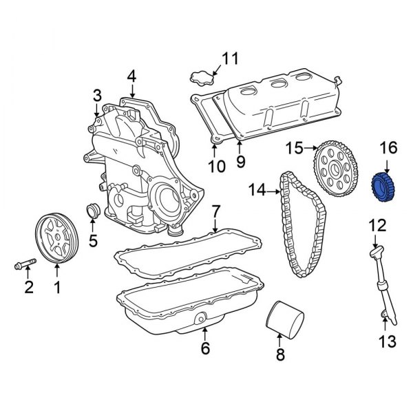 Engine Timing Crankshaft Sprocket