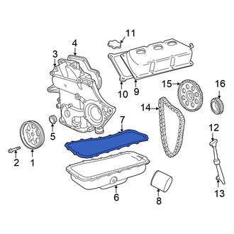 Chrysler OE - Engine Oil Pan Gasket