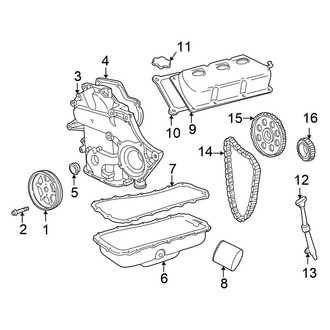 Chrysler OE - Engine / Transaxle - Engine Parts (3.8L)