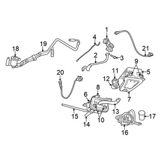 Chrysler OE - Emission System - Emission Components (2.4L)